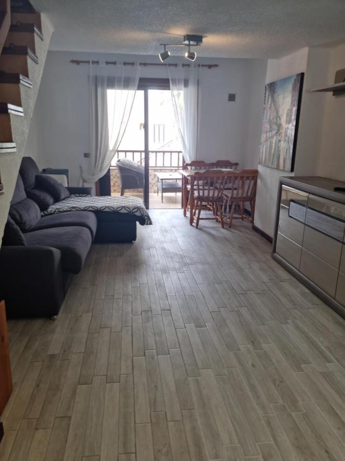 Beautiful Duplex With Heated Pool Lägenhet Playa de las Americas  Exteriör bild