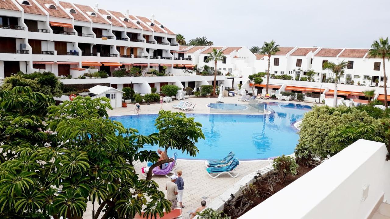 Beautiful Duplex With Heated Pool Lägenhet Playa de las Americas  Exteriör bild